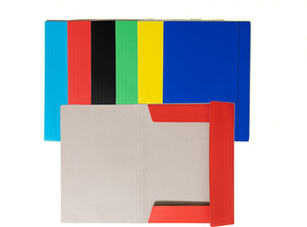 TECZKA Z GUMKĄ A4 BARBARA LAKIEROWANA 1823005 ŻÓŁTA 400G