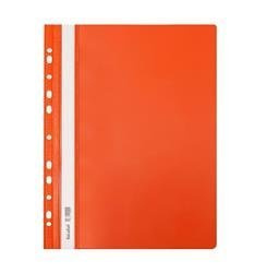 Skoroszyt twardy plastikowy z perforacją A4 BIUR-FOL ST-02-07 pomarańczowy 20szt