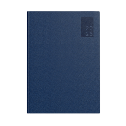 KALENDARZ KSIĄŻKOWY DZIENNY  NA ROK 2026 TOP 2000 BASIC 400204118 A5 GRANATOWY