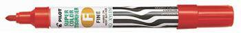 MARKER PERMANENTNY PILOT SC-F R CZERWONY OKRĄGŁA F