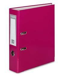 Segregator A4 tektura VAUPE FCK 75mm 061/11 różowy dźwigniowy