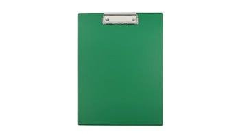 Deska z klipem A4 BIUR-FOL KH-01-06 jasno zielona PVC