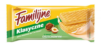 WAFLE FAMILIJNE ORZECHOWE JUTRZENKA 180G