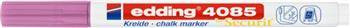 MARKER KREDOWY EDDING 4085 METALICZNY RÓŻOWY 1-2 MM