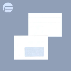 KOPERTA C6 SK NC KOPERTY 11021200 BIAŁA OKNO PRAWE 1000SZT