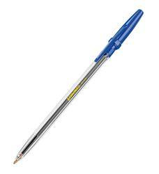 DŁUGOPIS 40163/02 CORVINA 160-1404 NIEBIESKI 1.0 PRZEZROCZYSTA OBUDOWA