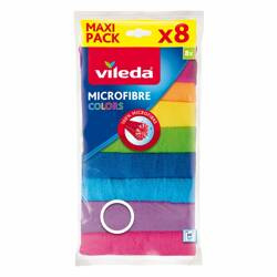 ŚCIERECZKA MIKROFIBRA VILEDA COLORS VI173722 8 SZT
