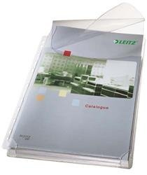 Koszulki groszkowe A4 LEITZ z klapką 47573003 170mic 5szt