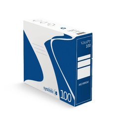 Pudło archiwizacyjne 330x100x290mm VAUPE SYSTEM 435/03 niebieskie