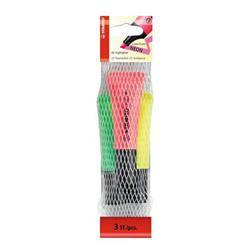 Zakreślacz STABILO NEON 72/3-1 mix*3 neon 2-5mm 3szt