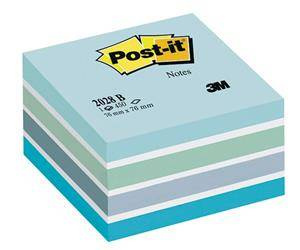 KARTECZKI SAMOPRZYLEPNE 76X76MM 3M POST-IT® 2028-B NIEBIESKE 450 KART