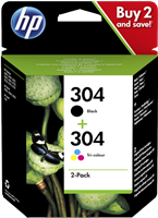 TUSZ ORYGINALNY HP304 3JB05AE CMYK 120 STRON
