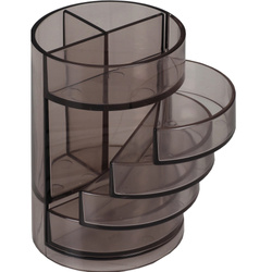 PRZYBORNIK NA BIURKO WALEC D.RECT 0060 SZARY