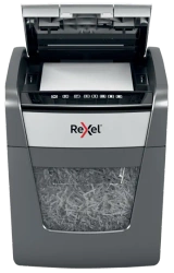 NISZCZARKA A4 REXEL OPTIMUM AUTOFEED+ 50X 2020050XEU CZARNA 50 KRT ŚCINKI 4X28MM 20 LITRÓW