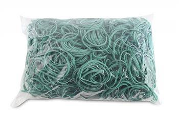 GUMKI RECEPTURKI OFFICE PRODUCTS 50MM 1,5X3MM 60% ZIELONE 1KG
