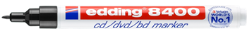 MARKER CD/DVD EDDING 8400 CZARNY 0.5-1MM