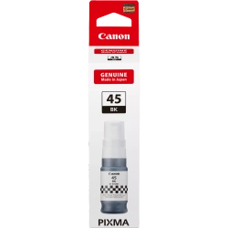 CANON ORYGINALNY INK / TUSZ GI-45 BK, 6288C001, BLACK, 3000S