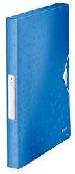 Teczka z gumką A4 LEITZ WOW 46290036 niebieska PP 30mm