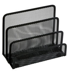 STOJAK NA KOPERTY GRAND 034 120-1121 CZARNY 178X78X140MM METALOWA SIATKA