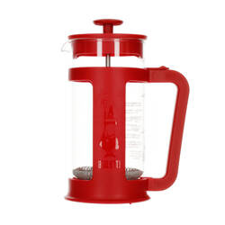BIALETTI FRENCH PRESS SMART 350ML CZERWONY