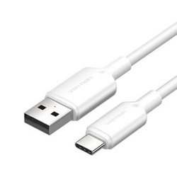 KABEL USB 2.0 A DO USB-C 3A VENTION CTQWH 2M (BIAŁY)