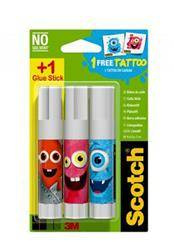 KLEJ W SZTYFCIE 3M SCOTCH® MONSTERS EDITION TTL0087 8G 2SZT +1 GRATIS