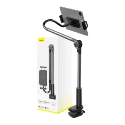 UCHWYT Z KLIPSEM BASEUS OTAKU LIFE ROTARY PRO NA TELEFON/TABLET (SZARY)