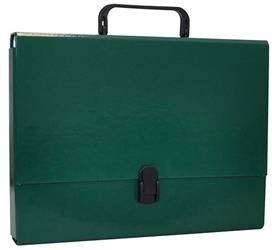 TECZKA Z RĄCZKĄ A4 OFFICE PRODUCTS ZIELONA TEKTURA POWLEKANA PP 50MM