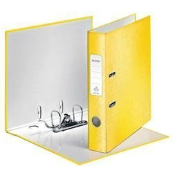 Segregator A4 laminowany LEITZ WOW 50mm 10060016 żółty