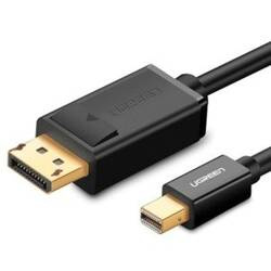 KABEL MINI DISPLAYPORT - DISPLAYPORT UGREEN MD105 4K 1.5M (CZARNY)