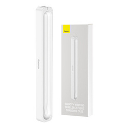 Etui z ładowarką indukcyjną dla rysika Baseus Smooth Writing Stylus (biały)