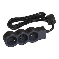 LEGRAND PRZEDŁUŻACZ LISTWA 3X2P+Z 3M C/G 049489