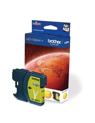 TUSZ ORYGINALNY BROTHER LC1100HYY YELLOW 750 STRON