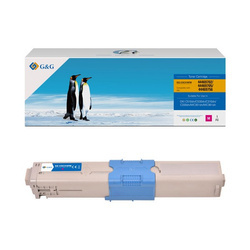 G&G KOMPATYBILNY TONER Z 44469705, MAGENTA, 3000S, NT-CO310M, DLA OKI C310DN, C330DN, C510DN, C530DN, MC351DN, MC361DN, N