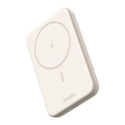 POWERBANK MAGNETYCZNY 10000MAH UGREEN PB561, USB-C, 15W (BEŻOWY)