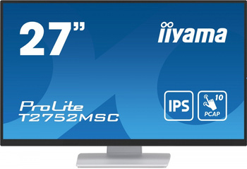 IIYAMA MONITOR 27 CALI T2752MSC-W1 10 PKT. POJ,IPS,HDMI,DP,2X2USB(3.2),2X1W400CD/M2,7H