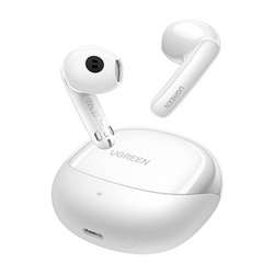 Słuchawki douszne Ugreen HiTune H6 Pro Hybrid z redukcją szumów WS203 (białe)