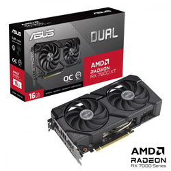 ASUS KARTA GRAFICZNA RX 7600XT DUAL OC 16GB GDDR6 128BIT 3DP HDMI