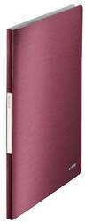 Album ofertowy A4 LEITZ STYLE 39580028 ciemnoczerwony 20 koszulek