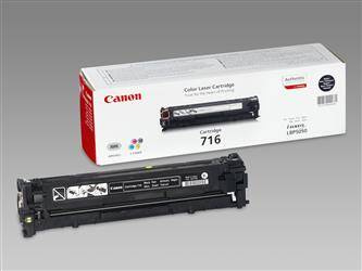 TONER ORYGINALNY CANON CRG716BK 1980B002 CZARNY 2300 STRON