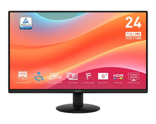 MSI MONITOR 23.8 CALA PRO MP242L LED/FHD/FLAT/100HZ/CZARNY