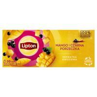 HERBATA OWOCOWA MANGO I CZARNA PORZECZKA LIPTON 20 TOREBEK