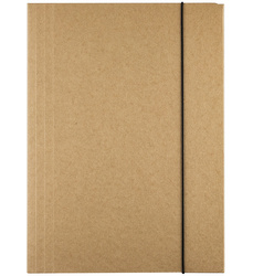 TECZKA Z GUMKĄ A4 GRAND GR-442E 120-1989 NATURAL KARTON 300G