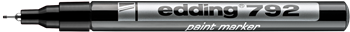 MARKER OLEJOWY EDDING 792 CZARNY 0.8MM