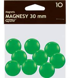 MAGNESY 30MM GRAND 130-1697 ZIELONE 10SZT