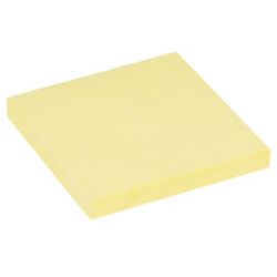 KARTECZKI SAMOPRZYLEPNE 76X76MM YANDA ND-17676 150-1397 ŻÓŁTE 100KART