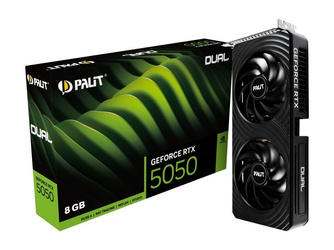 PALIT KARTA GRAFICZNA GEFORCE RTX 5050 DUAL 8GB GDDR6 128BIT 3DP/HDMI