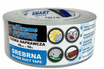 TAŚMA NAPRAWCZA 48MMX50M SREBRNA EXTREME POWER SMART