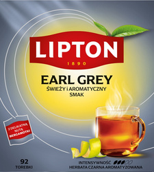HERBATA LIPTON EARL GREY 92 TOREBKI