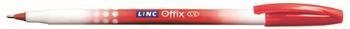 Długopis kulkowy LINC OFFIX 1500RED czerwony 1.0